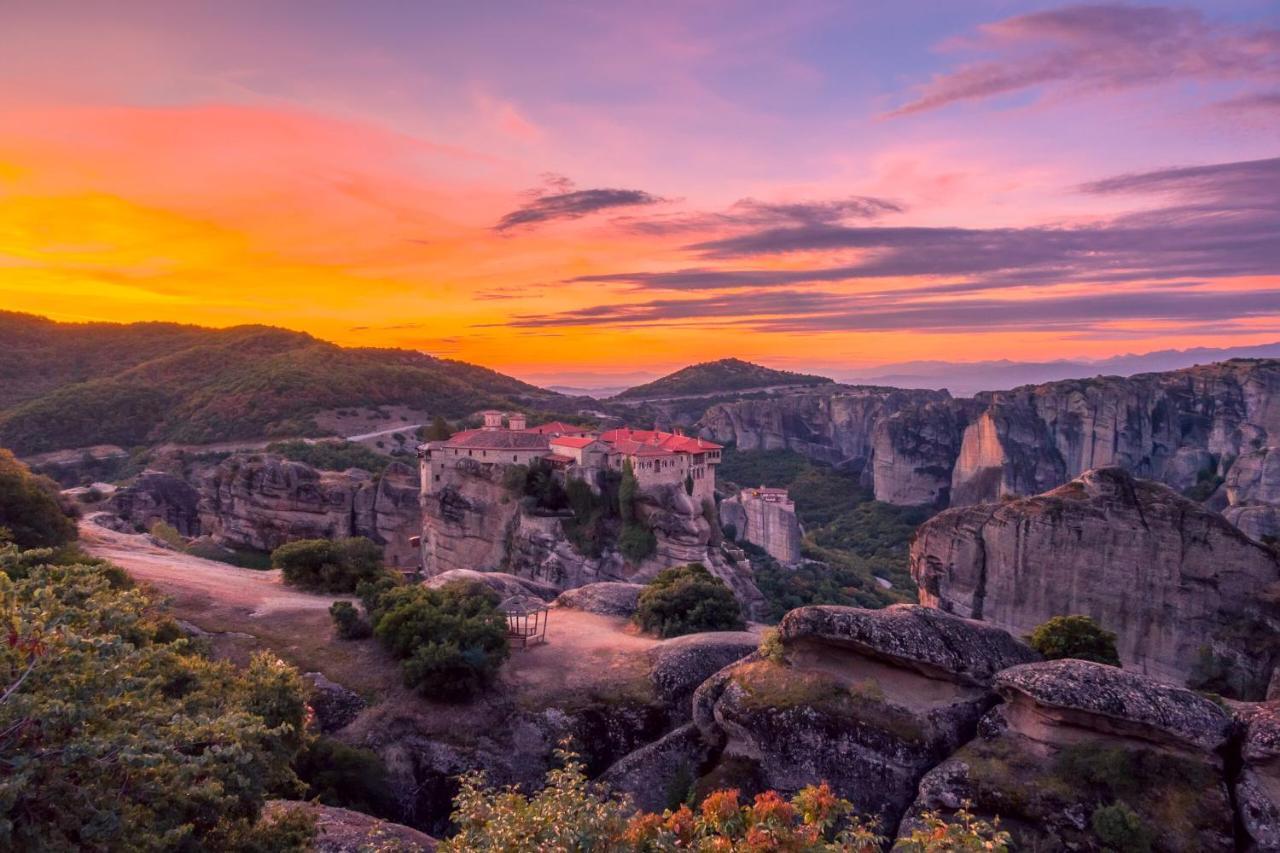 Novos Guesthouse Meteora Kalampáka Buitenkant foto